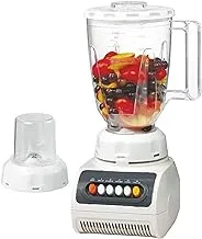 Refura 300W 2 in 1 Multifunctional Blender Stainless Steel Blades, 4 Speed Control with Pulse 1.5L Jar, Interlock Protection Ice Crusher, Chopper, Coffee Grinder & Smoothie Maker RE-10205
