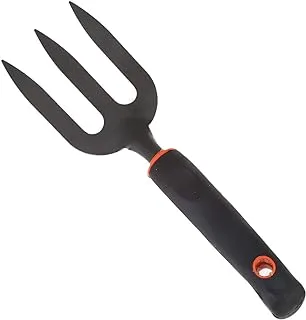 BMB Tools Black Iron Fork |for Digging | Planting | Transplanting | Cultivating | Digging Fork | Garden tools