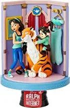 Beast Kingdom Wreck-It Ralph 2: Jasmine Ds-025 D-Stage Series Statue, Multicolor, 6 inches