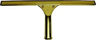 Ettore 10014 Pro Series Brass Squeegee, 14-Inch, Gold