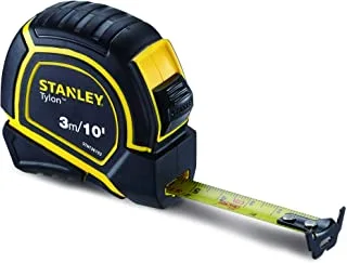 شريط قياس من ستانلي 3 متر / 10 قدم × 15 ملم ، أصفر / أسود - STHT36193