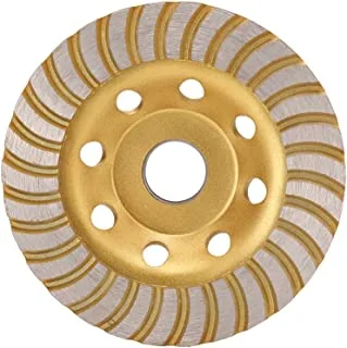 BMB Tools Corrugated Abrasive Wheel 4.5 Inch |durable | good abrasion resistance | anti-static and anti-clogging | drill attachment | Oxidation Poly Strip Wheel