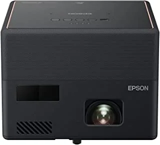 Epson EF-12 3LCD, Full HD, 1000 Lumens, 150 Inch Display, Android TV, Sound by Yamaha, Gaming & Home Cinema Laser Projector - Black