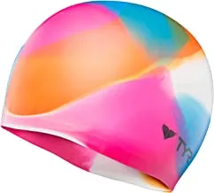TYR Kaleidoscope Swim Cap, Multicolor