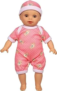 Lotus Caucasian 2 Soft-Bodied Baby Doll, 11.5-Inch Size