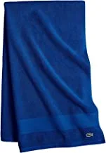 منشفة استحمام قطنية من لاكوست هيريتيج سوبيما ، أزرق سيرف ، 30 × 54 بوصة
