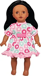Lotus Afro-American Soft-Bodied Baby Doll, 11.5-Inch Size