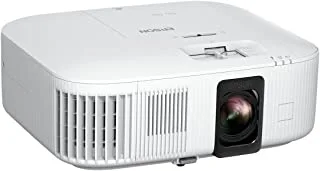 EPSON EH-TW6250 4K PRO-UHD projector, 2,800 lumen brightness, lag time of less than 20ms, 3LCD technology