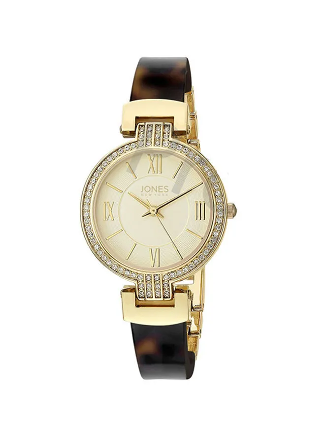 Jones New York Ladies Analog Stainless Steel Watch JNY12760G95B-306