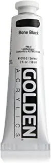 Golden Heavy Body Acrylic Color 59 ml, 1010-2 Bone Black