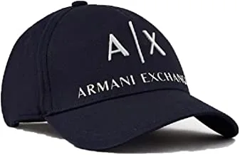 AX Armani Exchange mens Corporate Logo Hat Baseball Cap
