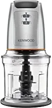 Kenwood Chopper 500W Electric Food Chopper with 500ml Bowl, Dual Speed, Stainless Steel Quad Blade, Multi Mayo Mayonnaise Attachment, Spatula, Ice Crush Function CHP61.100WH White,