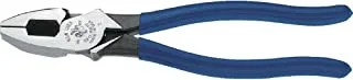 Klein Tools D213-9NETP Lineman's Fish Tape Pulling Pliers, High Leverage Design with Handle Termpering for comfort when Cutting, 9-Inch