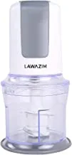 Lawazim Electric Chopper 400W | Fast blades for cutting vegetables in a short time | Mincer | Vegetables slicer | Electric Vegetables cutter | Stainless Steel,white,500ml,K50069