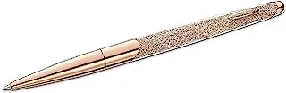 Swarovski 5534329 قلم حبر جاف Crystalline Nova ، مقاس 14.2 سم × 1 سم ، ذهبي وردي
