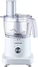 Lawazim Multifunction Food Processor 500W | 1.2 Liter speed switching | High & Low speed | Mincer | Meat slicer | Electric meat cutter | Stainless Steel