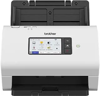 Brother ADS-4900W High-speed Wireless Desktop Scanner | Duplex A4 Document Scanner | Large 10.9cm intuitive touchscreen
