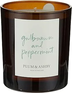Plum & Ashby Galbanum and Peppermint Candle 220 g