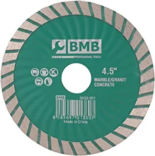 BMB Tools Saw Blade 4.5 Inch | for fast cutting Saw Blade Tile Blades Cutting Disc Wheel for Cutting Porcelain Tiles Granite Marble Ceramics