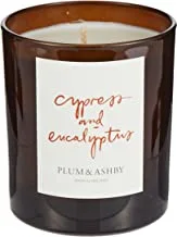 Plum & Ashby Cypress and Eucalyptus Candle