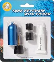 Scuba Choice Scuba Diving Mini Tank Key Ring with O-Rings and Silicone Grease 3g