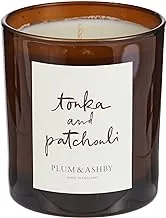 Plum & Ashby Tonka and Patchouli Candle