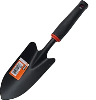 BMB Tools Black Iron Shovel with D-Handel | Mini Garden Shovel | Garden hand wide outdoor gardening shovel trowel | Outdoor Fires Coal Shovel