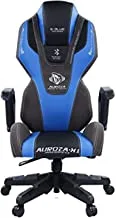 E Blue Auroza X1 Gaming Chair With Built-In 2.0 Channel Speaker Black/Blue