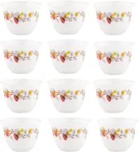 Al Saif Alkayf Coffee Cup 12-Pieces Set, Medium, Multicolor