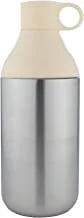 Al Saif Flask Double Layer Stainless Steel, Size:1 Liter, Colour: Beige
