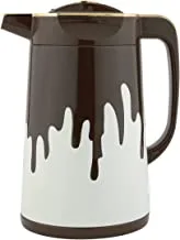 دلة السيف للشاي والقهوة الحجم: 1.3 لتر اللون: بني مطفي ذهبي