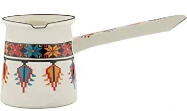 Al Saif Ghazar Coffee Pot, Colour: Multicolor,Size:400ML