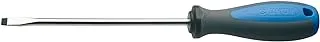 UNIOR 611696 - Flat screwdriver TBI, premium hard chrome vanadium steel, entirely hardened and tempered, 1.2 Thickness x 6.5 Width , 260 mm Length, 6 mm Diameter