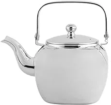 Al Saif Stainless Steel Tea Kettle with Mirror Finishing Size: 2 Liter, Color: Silver
