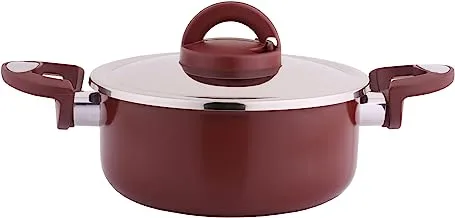 Al Saif Cooking Pot, Mixed, Brown - 9705/1/18, Mix