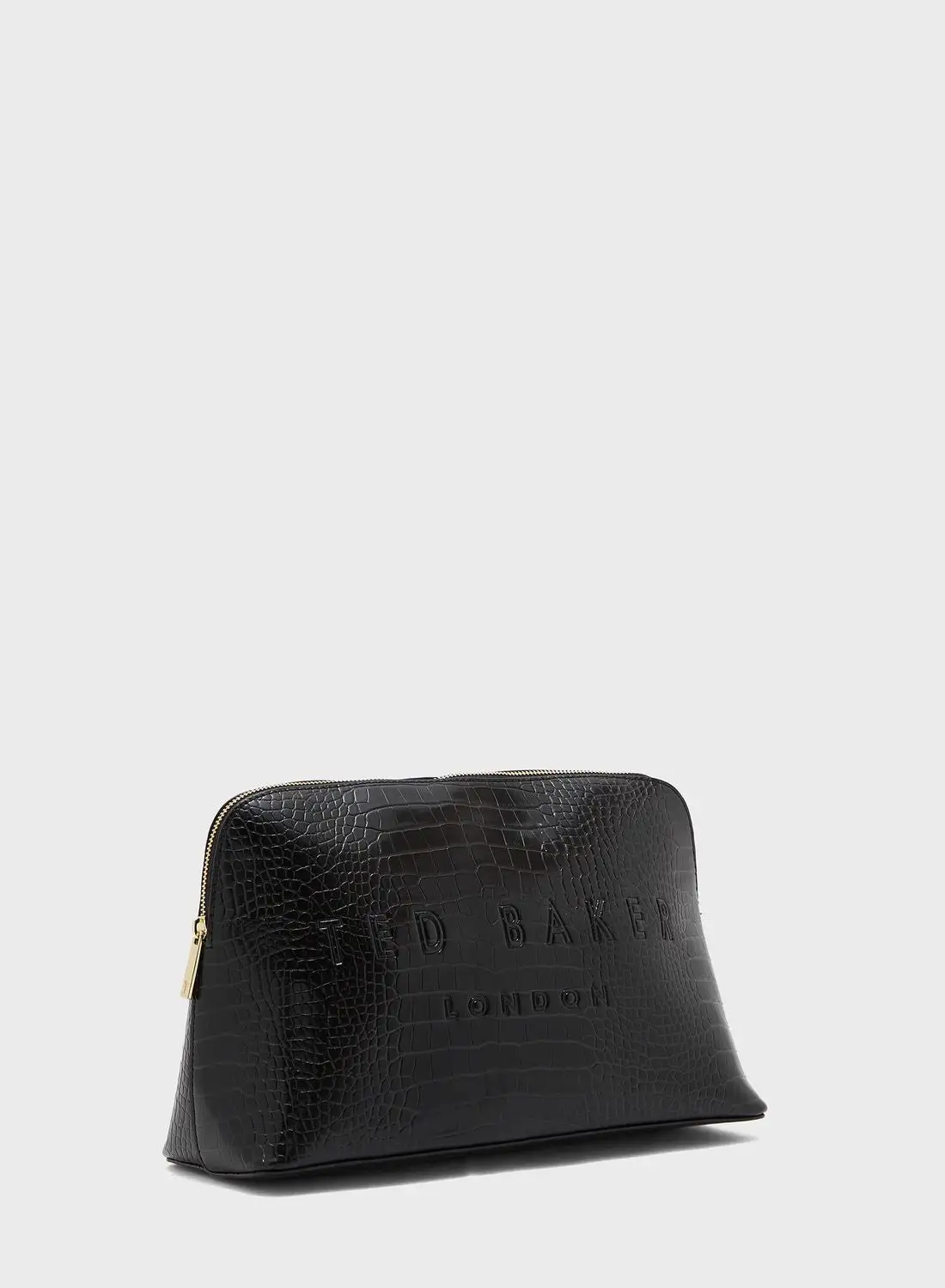 Ted Baker Crocana Croc Detail Cosmetic Bag