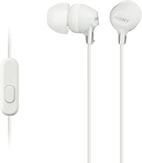 Sony Mdr-Ex15Ap In-Ear Headphones - White, Mdrex15Ap/W, Wired