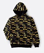 Batman Hooded Sweatshirt for Senior Boys - Black, 11-12 Year