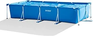 Intex Rectangular Frame Swimming Pool, 450 cm x 220 cm x 84 cm Size