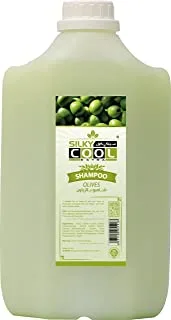 Silky Cool Hair Shampoo with Olive Oil for Strong and Nourished Hair
