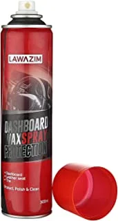 Lawazim dashboard wax spray ceramic wax 300ml | spray car wax dashboard wax spray | polish | dry | shine | cars tool