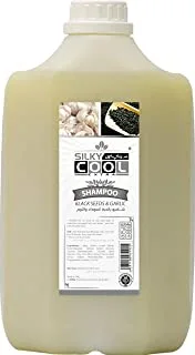 Silky Cool shampoo with black seed and garlic extract for treating dandruff and hair protection 5L