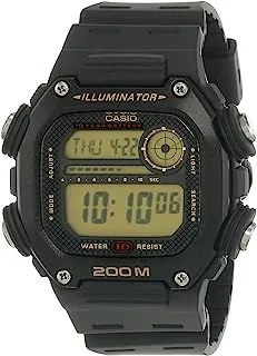 Casio Digital Black Dial Men's Watch-DW-291H-9AVDF (I118)