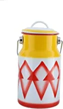 Al Saif Diamond Design Butter Can, 5 Liter Capacity, Red