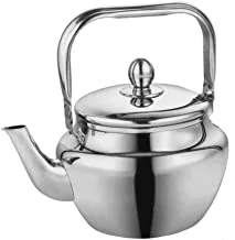 ZAD Stainless Steel Tea Kettle with Bakelite Handle, 1.0 Liter Capacity