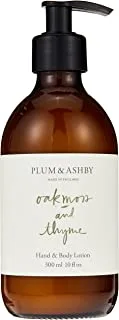 Plum & Ashby Oakmoss and Thyme Hand and Body Lotion 300 ml