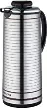 Lawazim Vacuum Flask Coffee Heat Insulated Thermos For Keeping Hot/Cold Long Hour Multi-Walled Hot Water Tea Beverage Ideal Social Occasion Silver 1.6L K50082