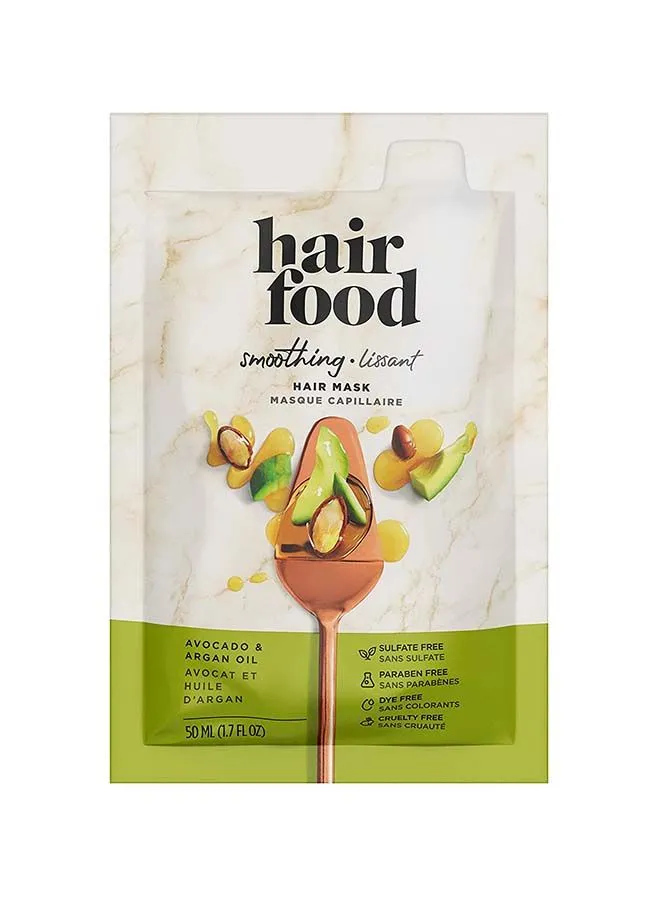 Hair Food Moisturizing Hair Mask Avocado And Argan 50ml