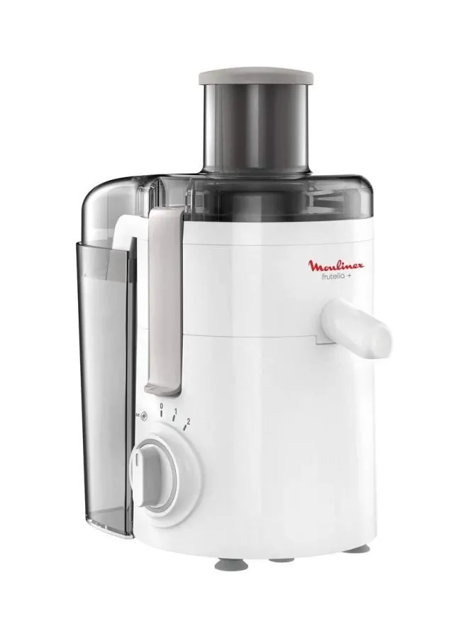 Moulinex Juicer | Fruitelia Juice Extractor |Plastic/Stainless Steel |  2 Years Warranty 950 ml 350 W JU370127 White