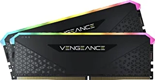 CORSAIR VENGEANCE RGB RS 16GB (2x8GB) DDR4 3600 (PC4-28800) ذاكرة سطح المكتب C18